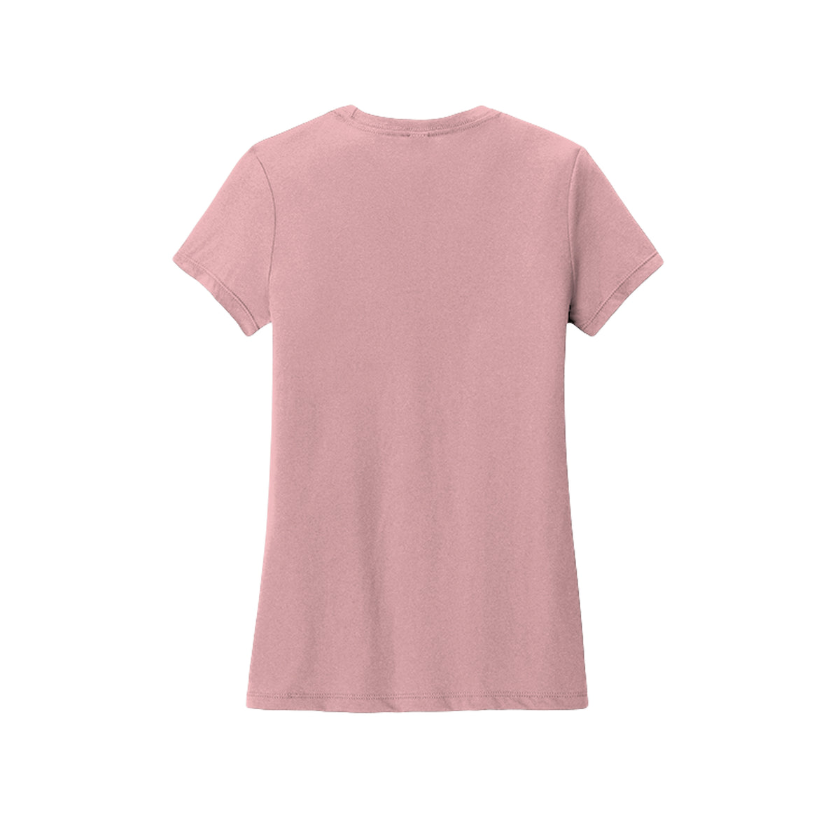 Tezi Circle Logo Tee in Wisteria Heather, back view