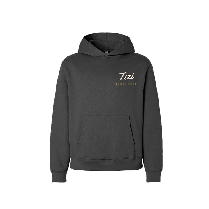 Tezi Ocean Club Hoodie in Asphalt