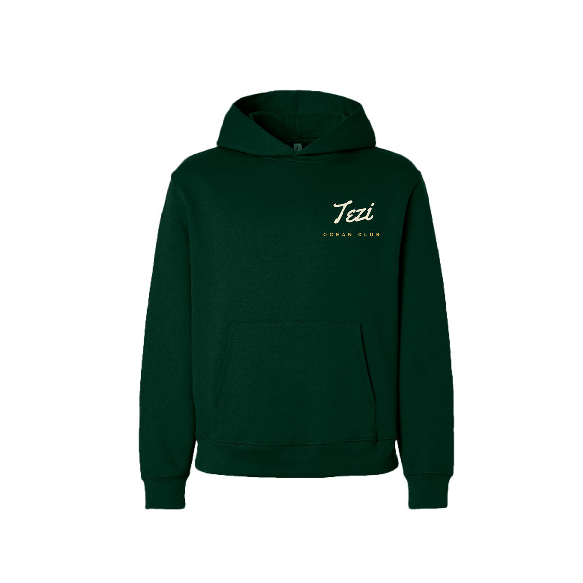 Tezi Ocean Club Hoodie in Forest
