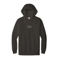 Tezi Tonal Script Hoodie in Pepper