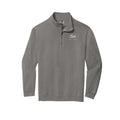 Tezi Script Quarter-Zip in Grey