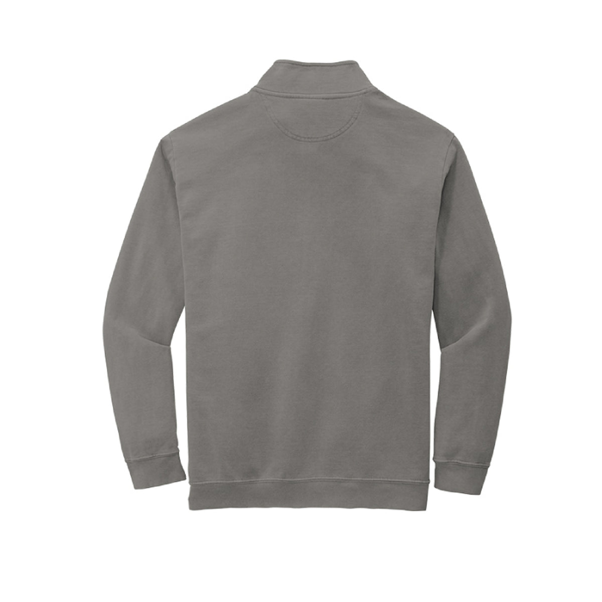 Tezi Script Quarter-Zip in Grey, alternate view