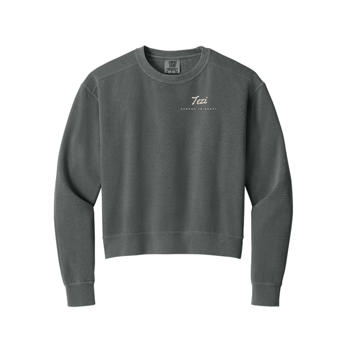 Tezi Campus Crewneck in Pepper