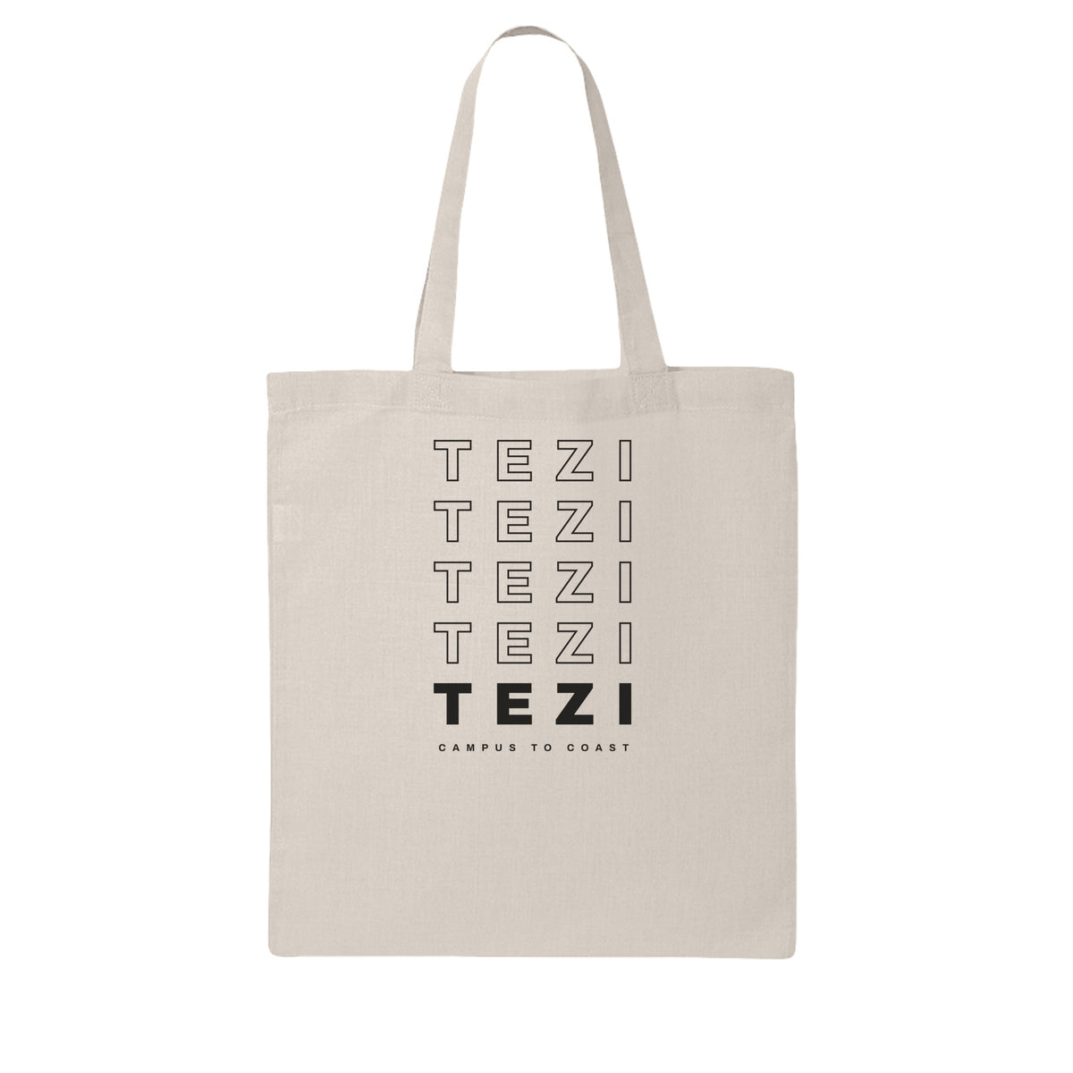 Tezi Canvas Tote in Natural