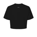 Tezi Essential Crop Tee in Black