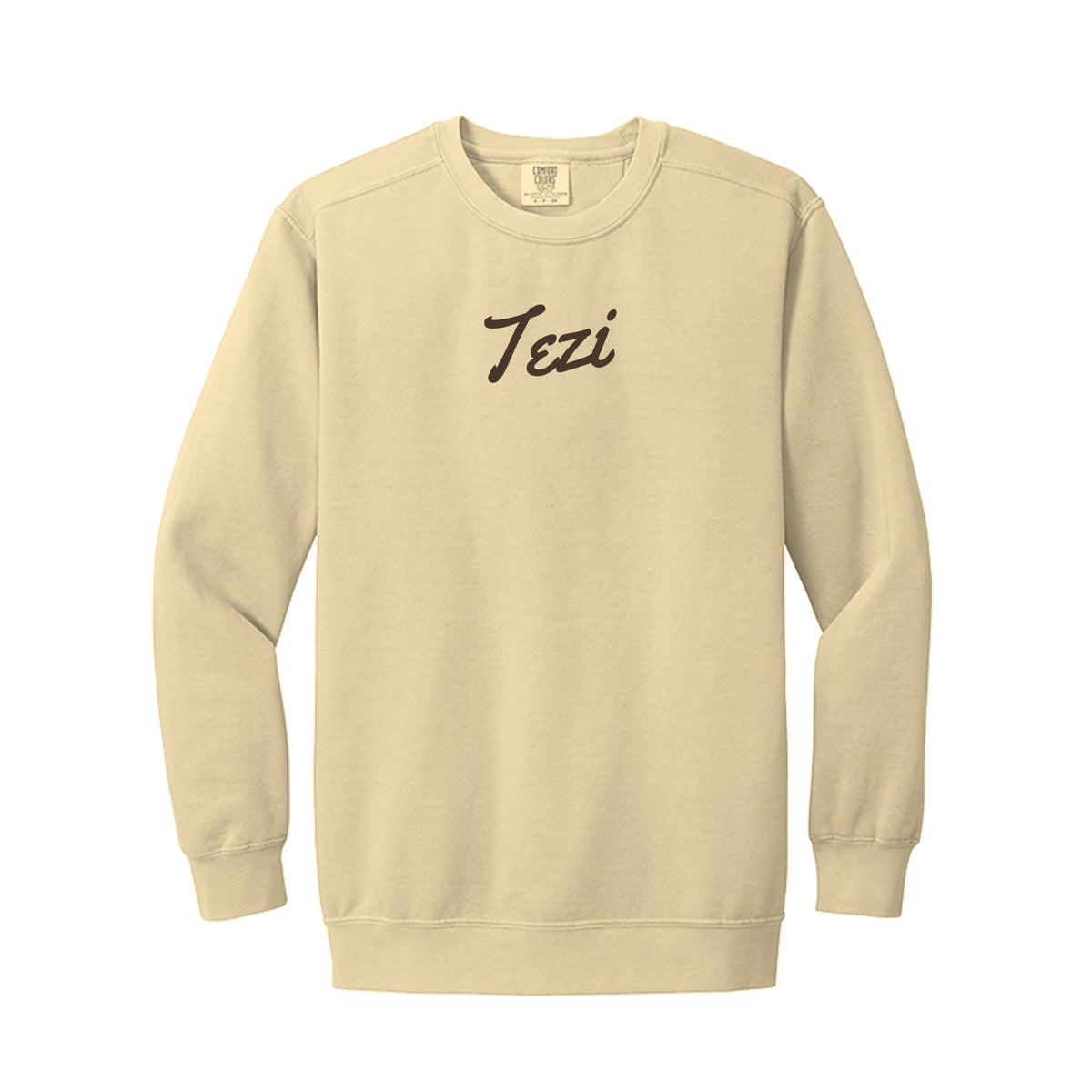 Tezi Essential Crewneck in Butter